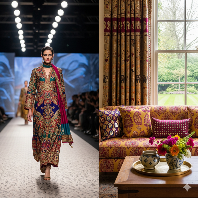 From runway fashion to home décor, see how our fabrics inspire the world.